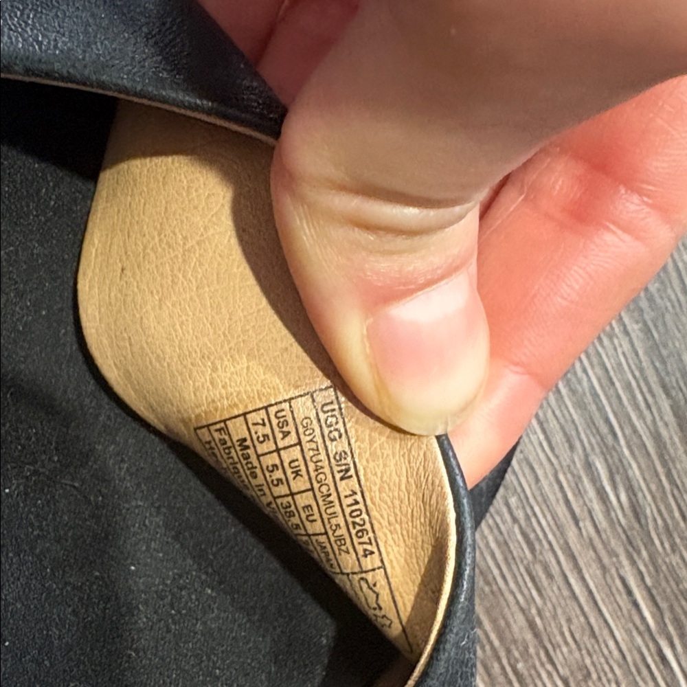 UGG women’s Zoe wedge sandals - Picture 6 of 6